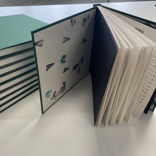 Livre chalet, feuille-caillou-ciseaux