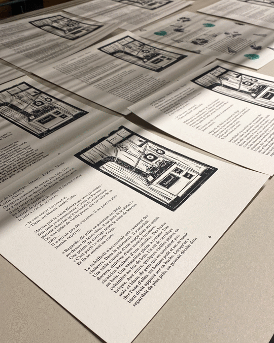 Textes pour livre du chalet, feuille-caillou-ciseaux